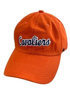 Homefield Baseball Hat One Size Cavaliers Adjustable Orange Blue White College